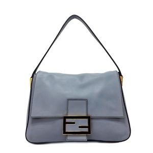 Fendi Blue Mamma  Shoulder Bag